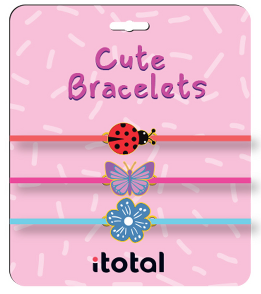 Braccialetti Farfalla set 3 pz