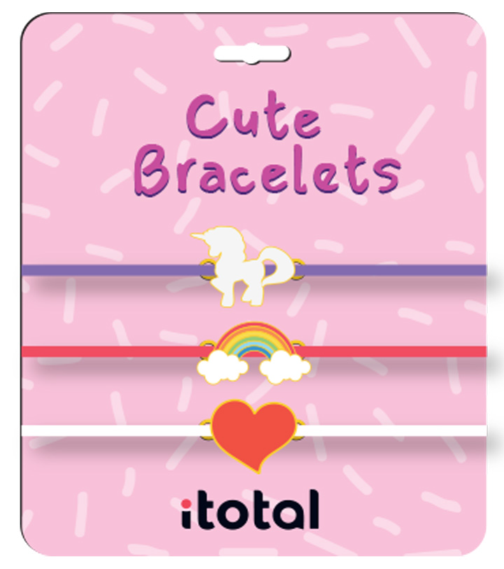 Braccialetti Unicorno set 3 pz