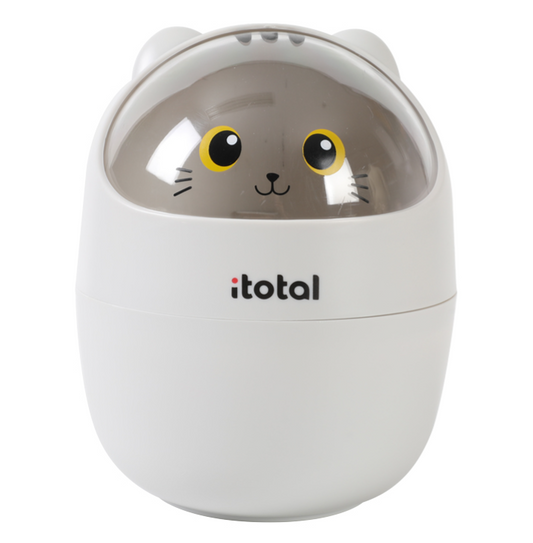 Cestino da scrivania GATTO GRIGIO