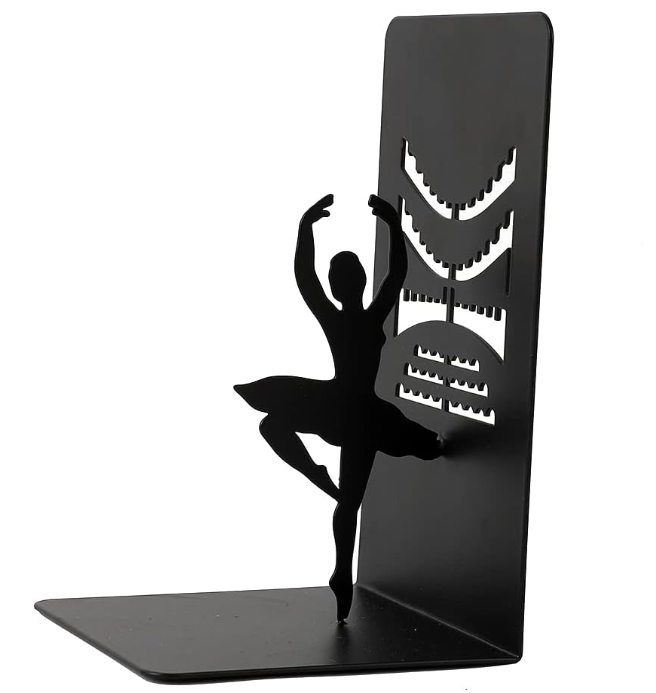 Fermalibri metallo BALLERINA