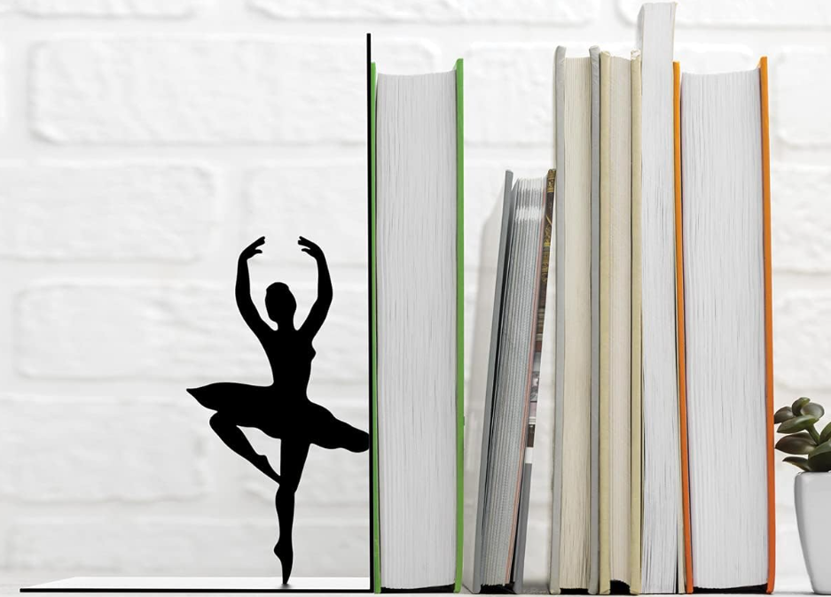 Fermalibri metallo BALLERINA