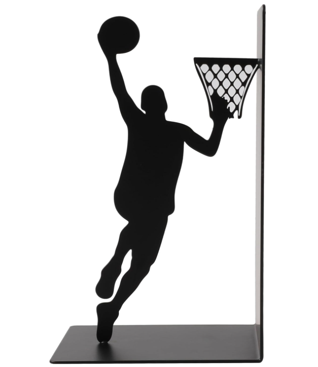 Fermalibri metallo BASKET