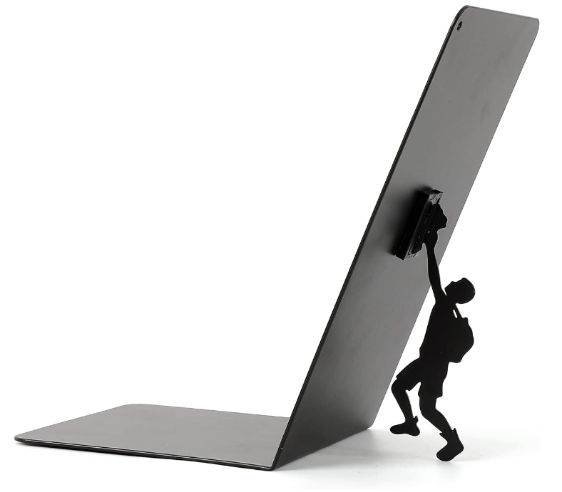 Fermalibri metallo CLIMBER