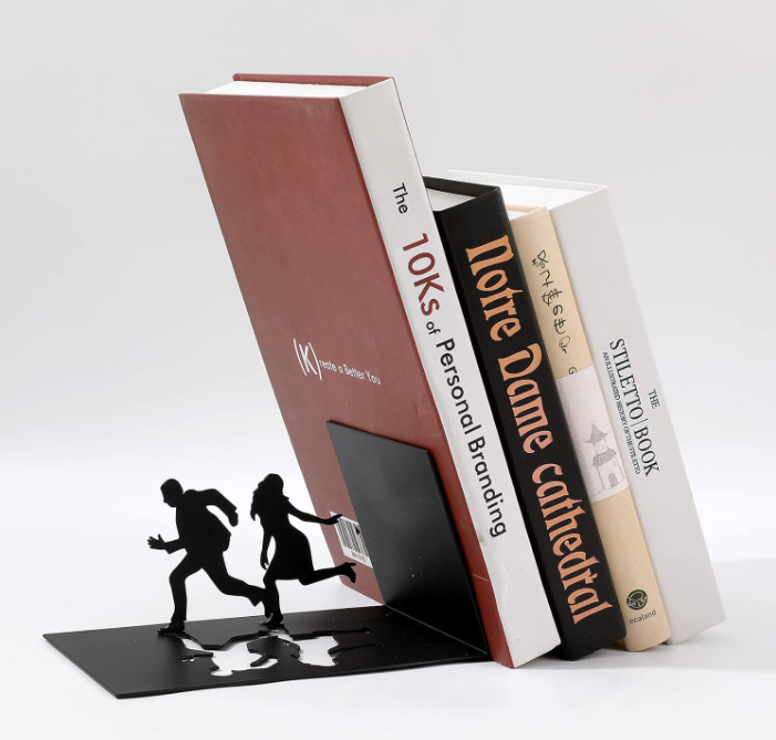 Fermalibri metallo ESCAPE