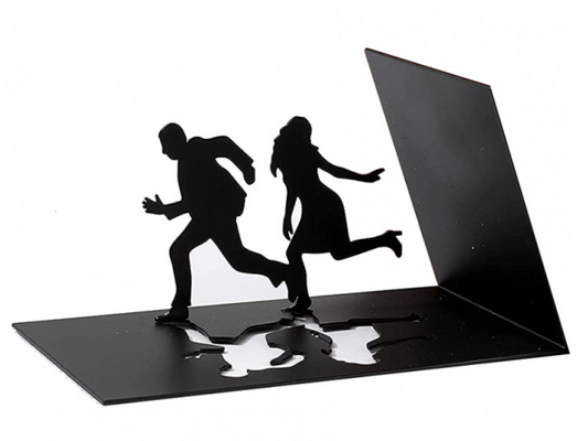 Fermalibri metallo ESCAPE