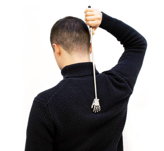 Grattaschiena estensibile in metallo