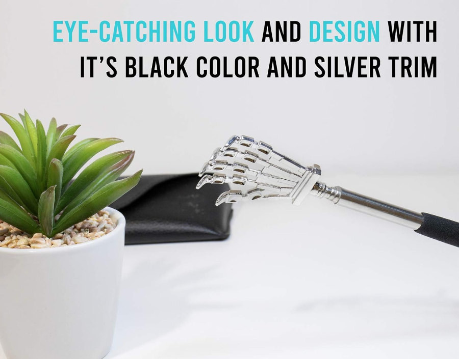 Grattaschiena estensibile in metallo