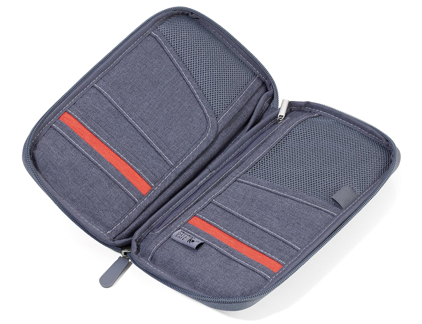 Portadocumenti da viaggio/carte di credito/passaporto Grigio