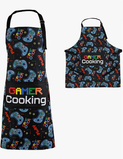 Grembiule da cucina idrorepellente LETS PLAY