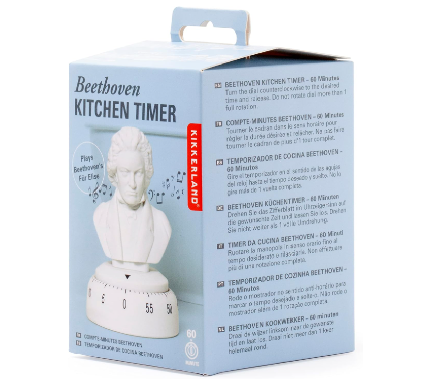 Timer da cucina con melodia  Beethoven
