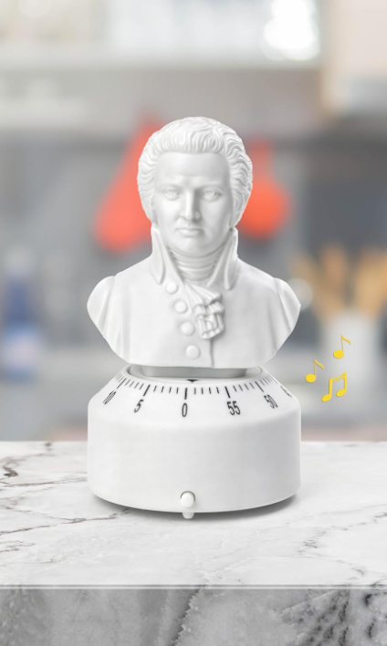 Timer da cucina con melodia Mozart