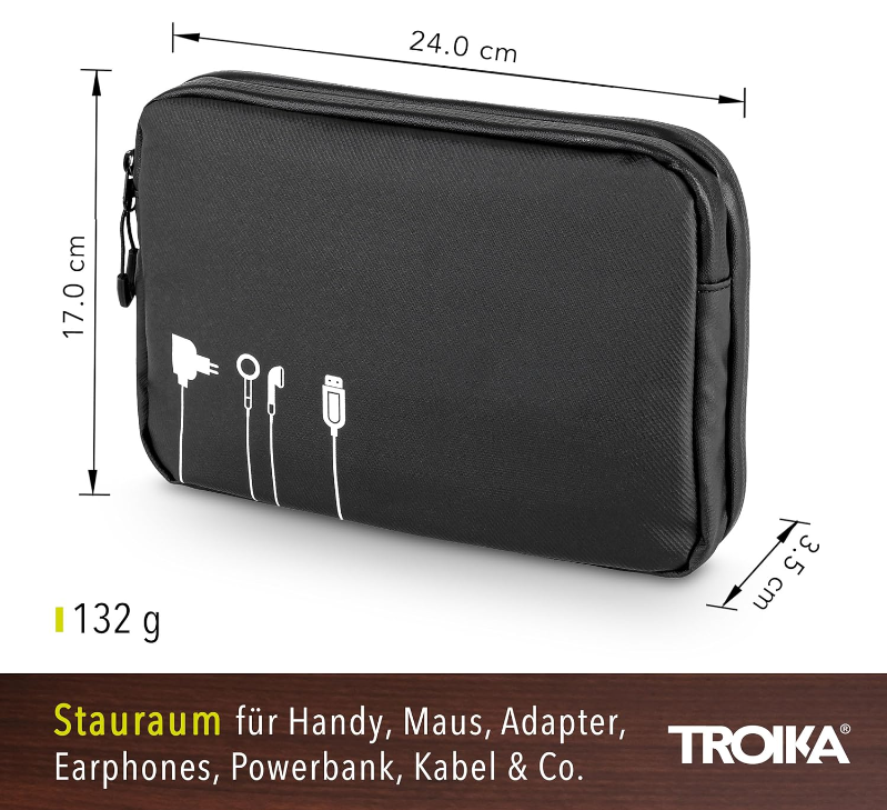 Borsa porta cavi per gli accessori elettronici