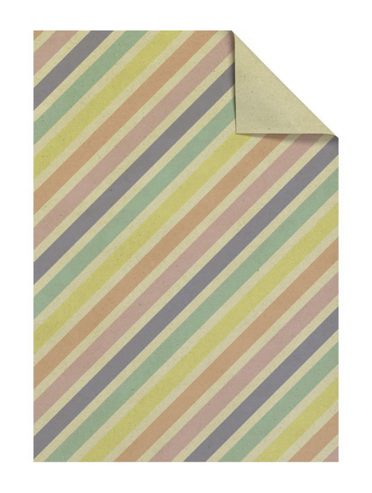 Carta Regalo f.to 100x70  Pan - Sabbia Multicolor