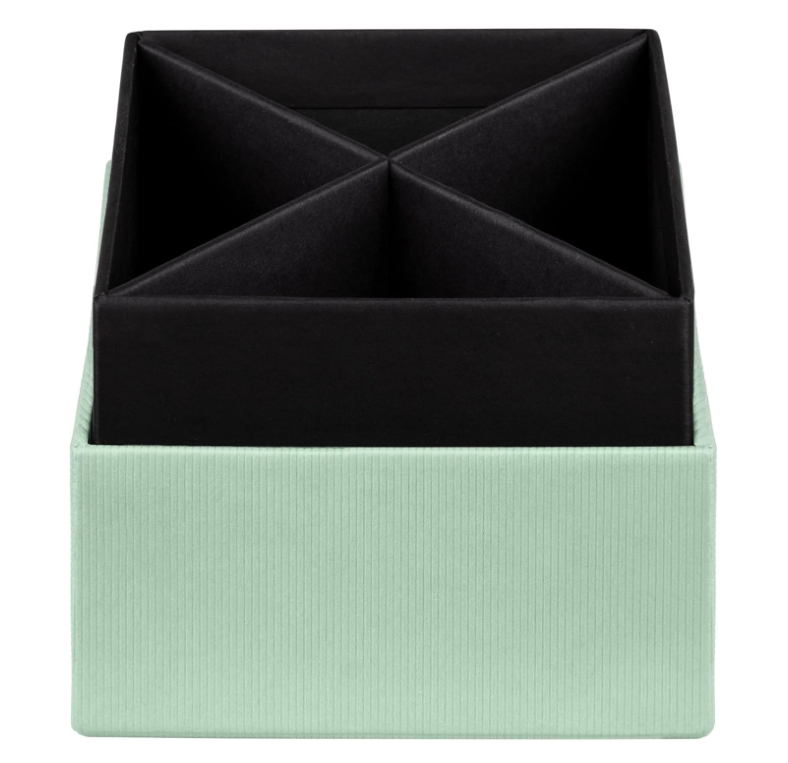 Cubo portapenne SOHO 86x86x100mm Menta/mint