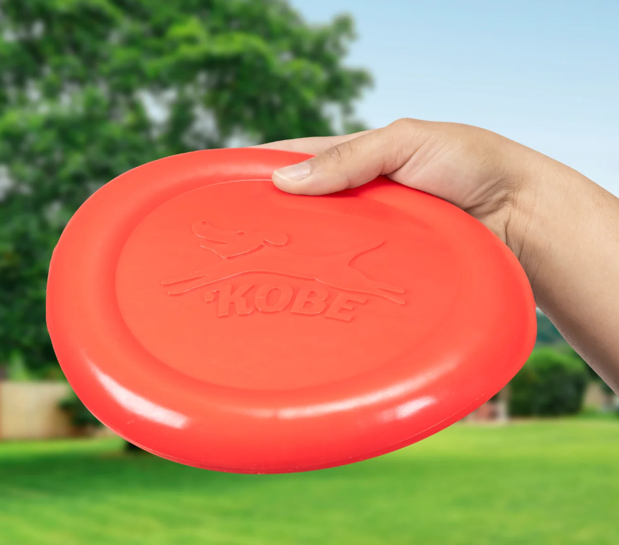 Disco volante per cani al profumo di pancetta