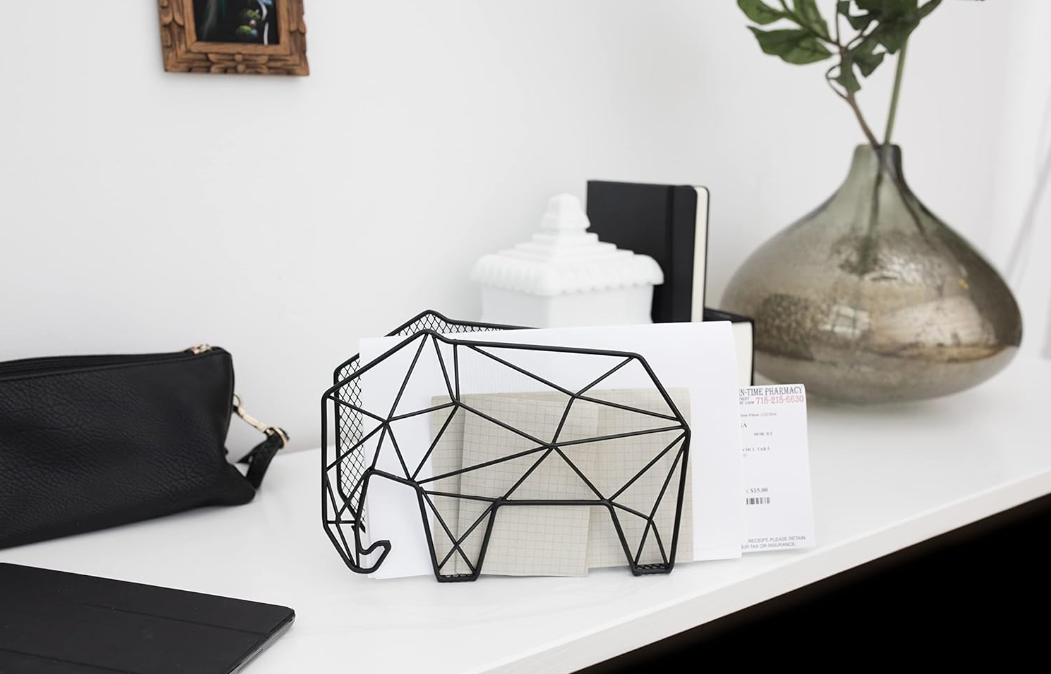 Portadocumenti a Forma di Elefante, da Parete o Terra