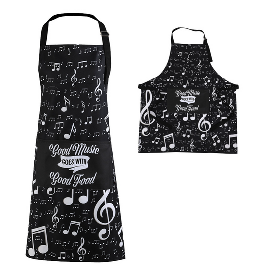 Grembiule da cucina idrorepellente MUSIC