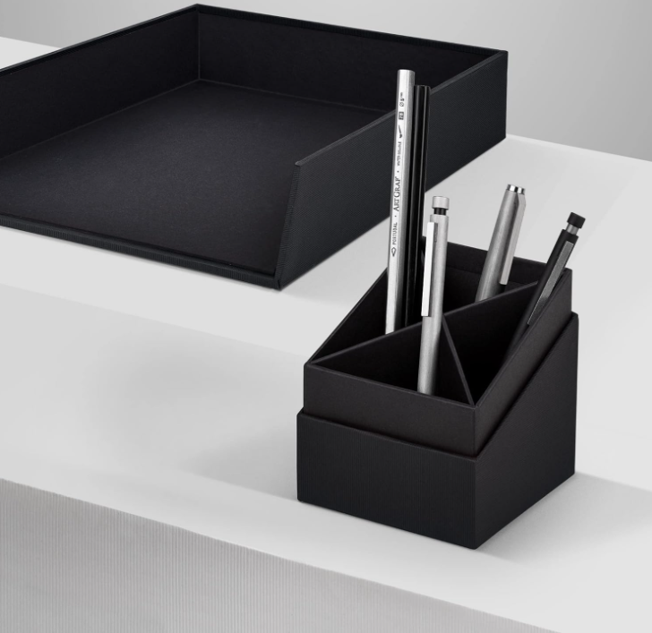 Vaschetta porta documenti SOHO A4 Nero