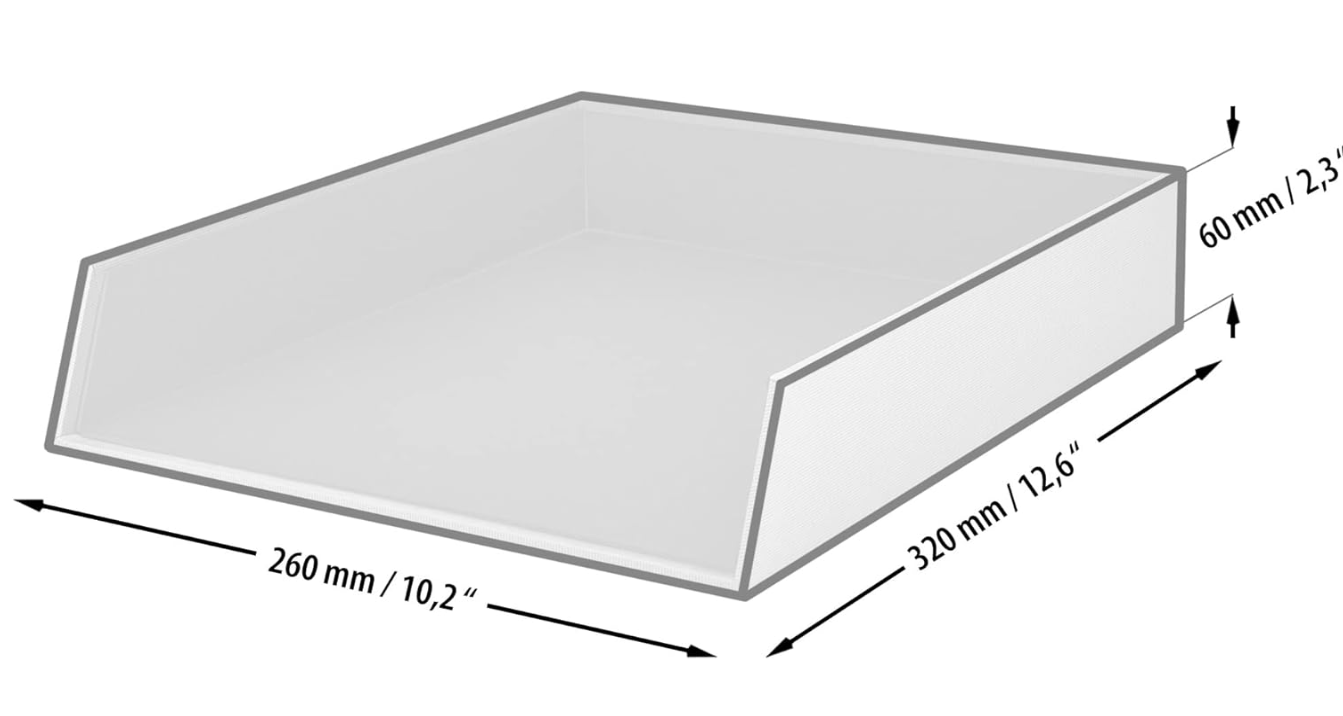 Vaschetta porta documenti SOHO A4 Kraft avana