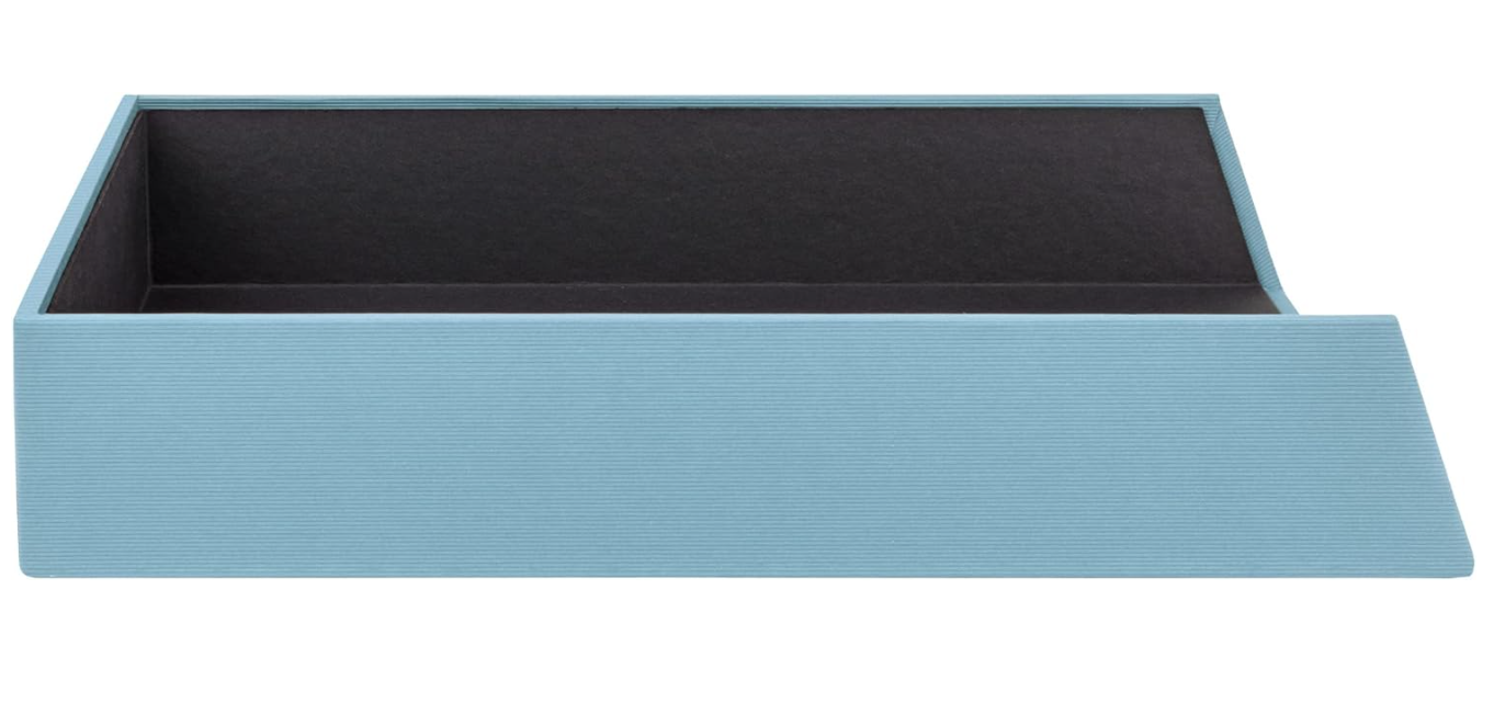 Vaschetta porta documenti SOHO A4 blu denim