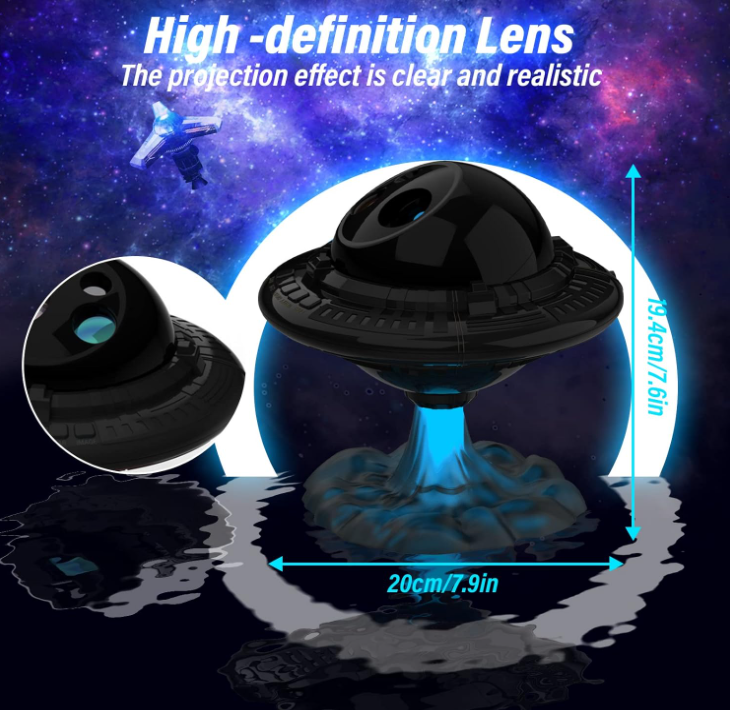 Lampada proiettore UFO Cielo Stellato Nebulosa