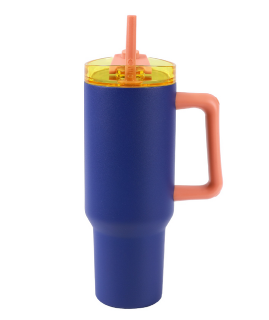 Borraccia Termica con manico Travel Mug 1200 ml Blu
