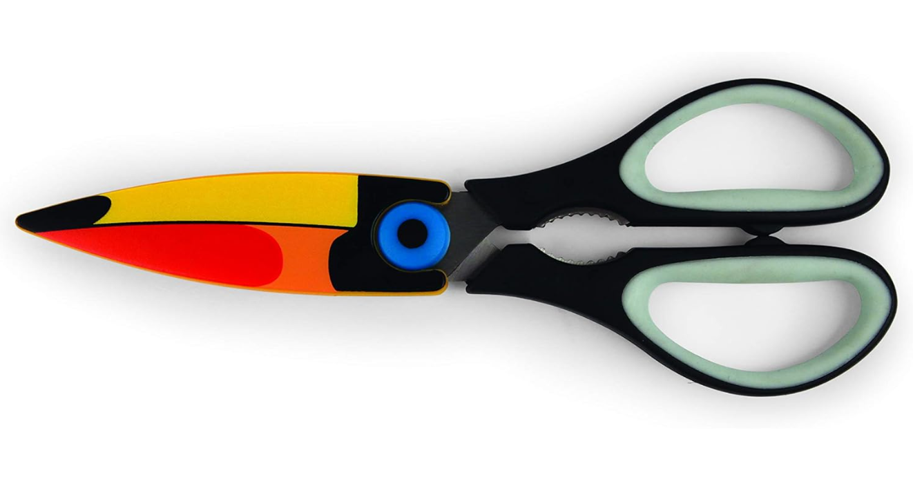 Forbici Tucano, Acciaio Inossidabile, Multicolore magnetico