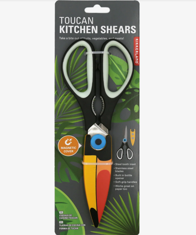 Forbici Tucano, Acciaio Inossidabile, Multicolore magnetico