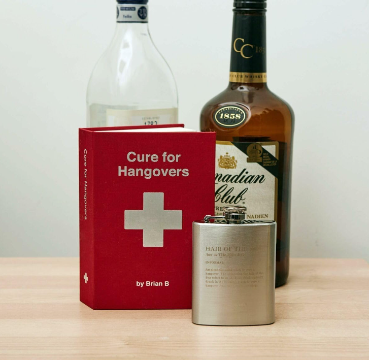 Libro porta Fiaschetta - Cura  per Hangovers