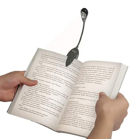 Luce a Led con clip da lettura