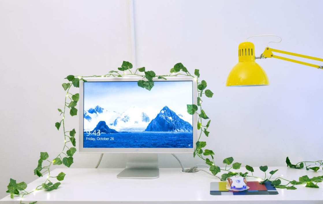 Lucine decorative foglie 3MT