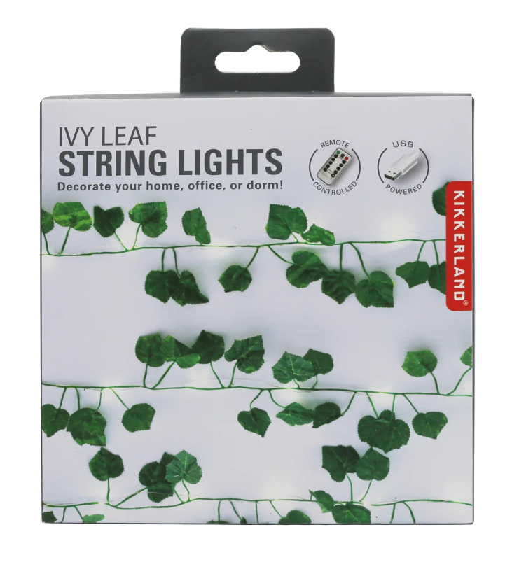 Lucine decorative foglie 3MT