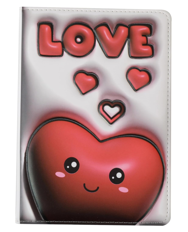 Notebook A5 LOVE 3D