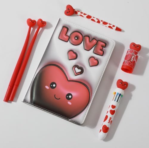 Notebook A5 LOVE 3D