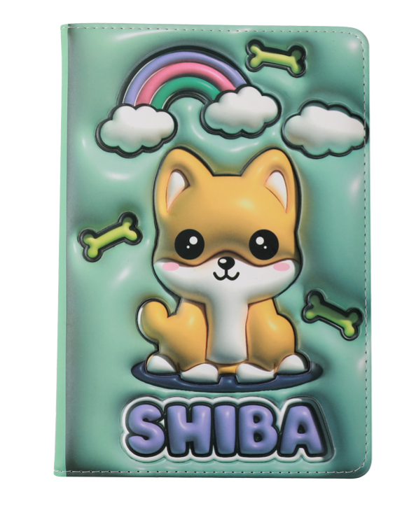 Notebook A5 SHIBA 3D