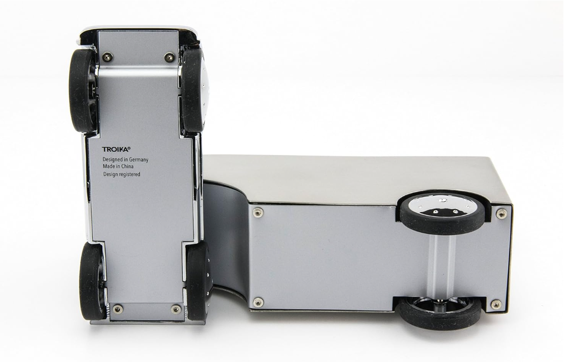 Organizer da scrivania in acciaio a forma di Camion Rimorchio