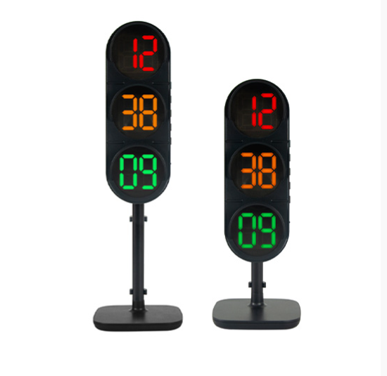 Orologio, sveglia e timer a forma di Semaforo Luminoso