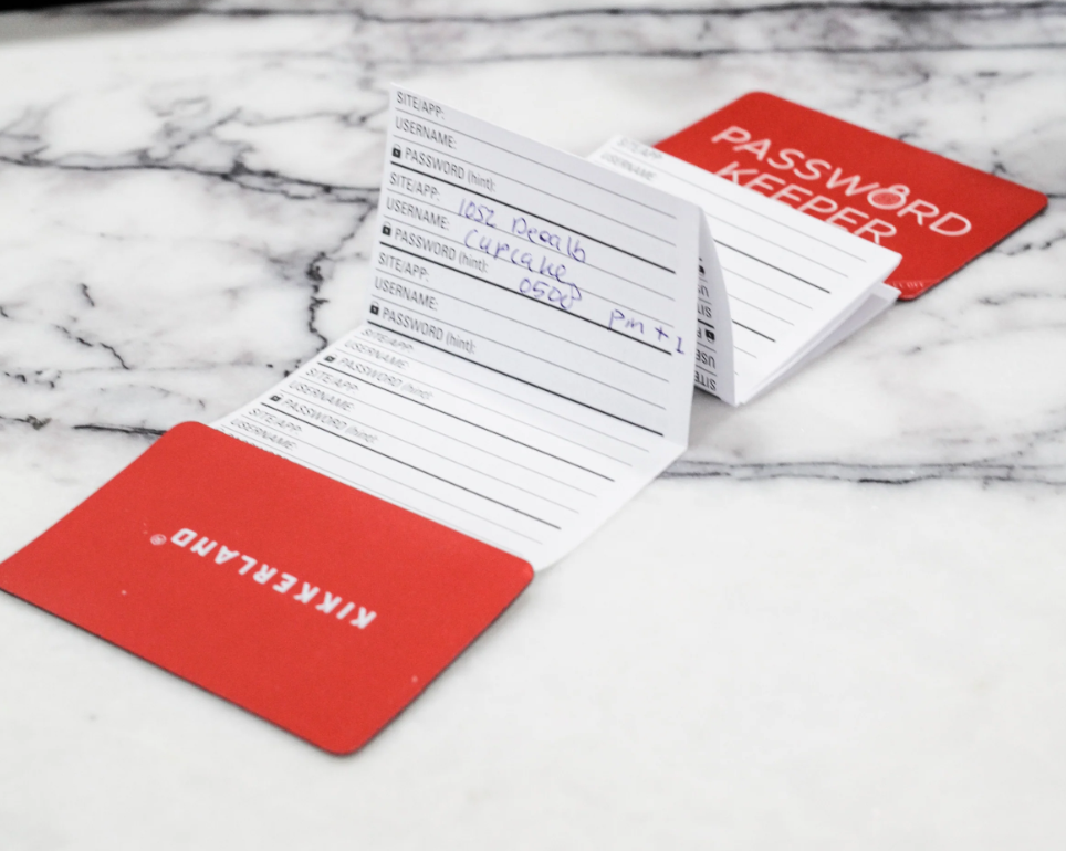 Libricino magnetico Salva Password