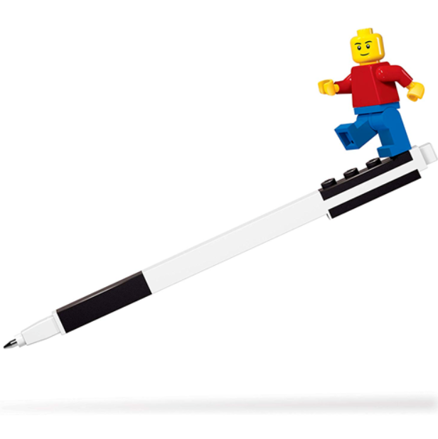 Penna Gel Nera Lego + Minifigure