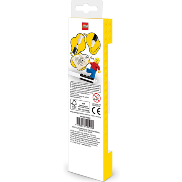 Penna Gel Nera Lego + Minifigure