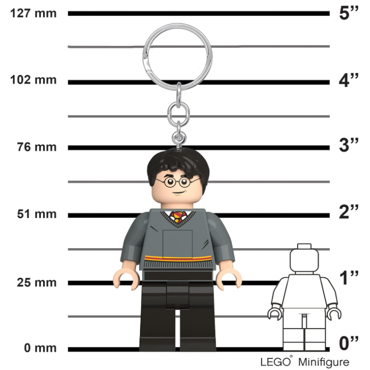 Portachiavi Led Lego Harry Potter