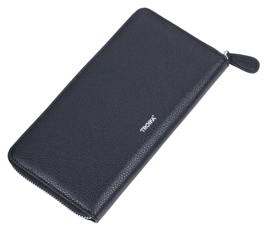 Portafoglio da donna 18 tasche + 6 scomparti Nero