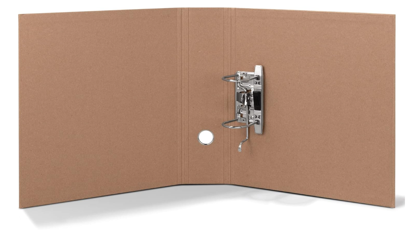 Raccoglitore SOHO A4 d. 8,5cm Kraft avana