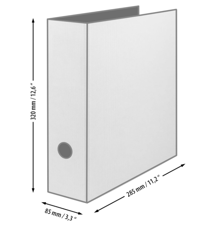 Raccoglitore SOHO A4 d. 8,5cm Mint/Menta