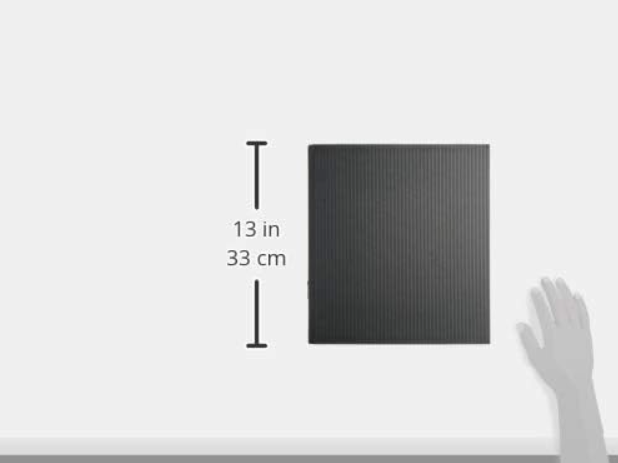 Raccoglitore SOHO A4 d. 8,5cm Nero