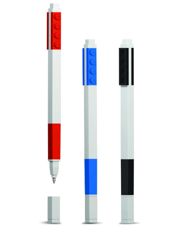 Set 3 Penne a Sfera Gel rosso, blu, nero