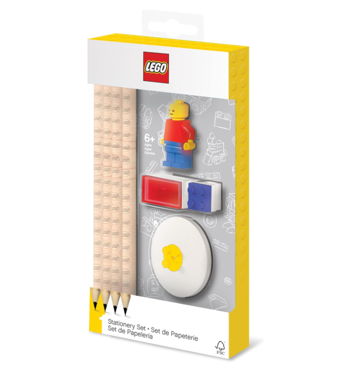 Set Cancelleria Lego + Minifigure
