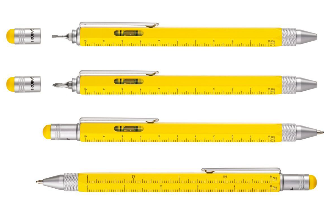 Penna a Sfera Construction Giallo