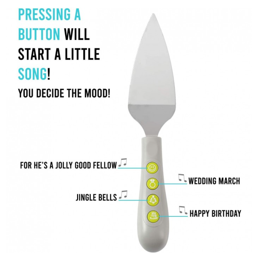 Taglia torta musicale con 4 melodie