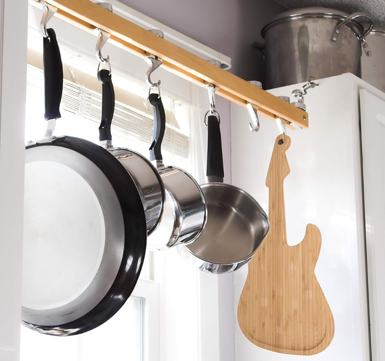 Tagliere in Bamboo a forma di Chitarra